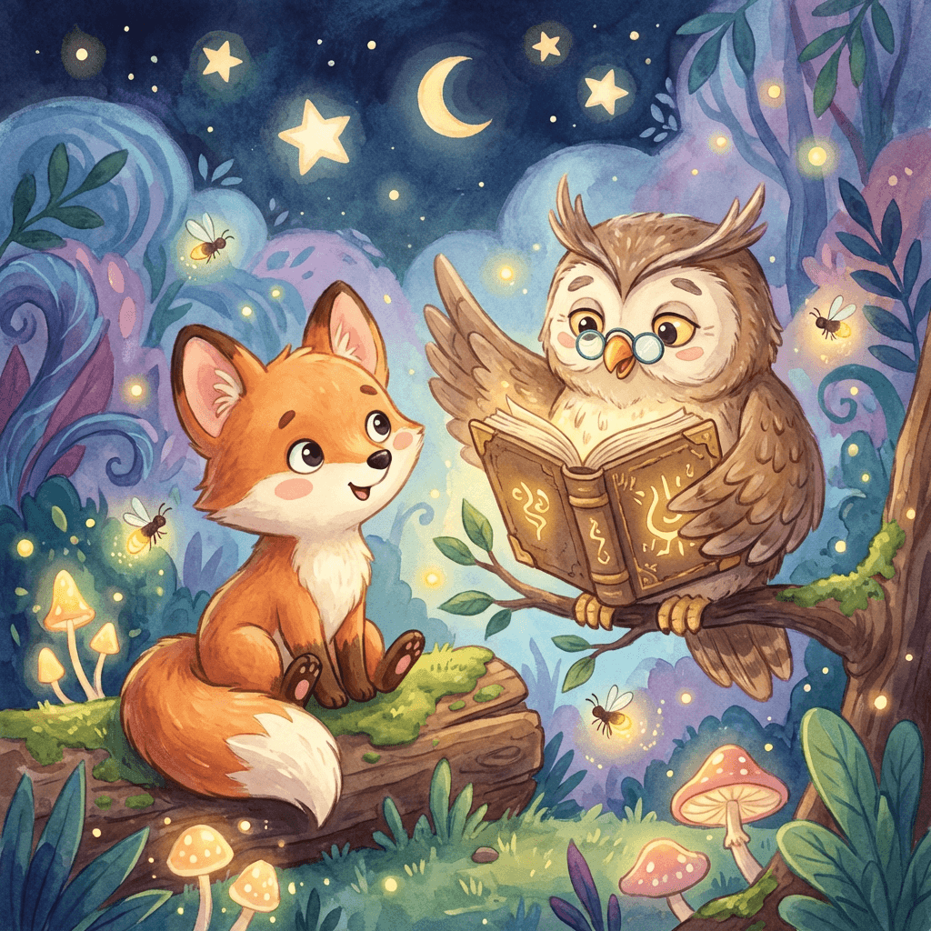 The Fox and the Wise Owl